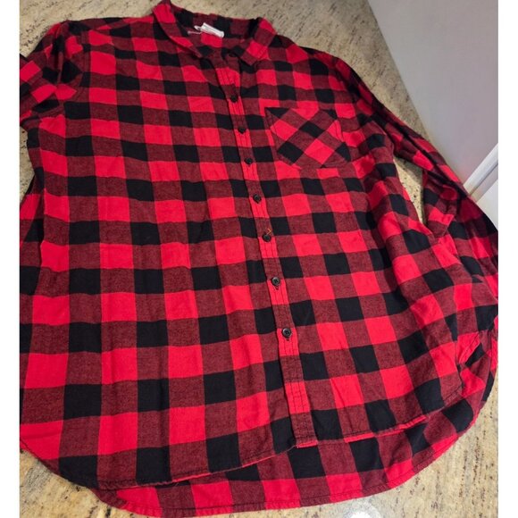 Lot of 4 Red Flannel Family Christmas Photo Shirt Men XXL Women XL Girls L & XL - Picture 13 of 16